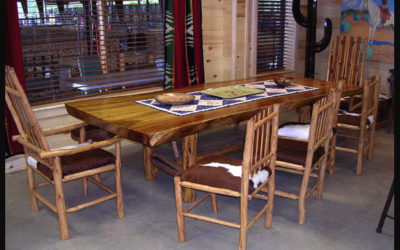 Cypress Table and Cedar Chairs