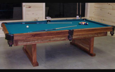 Custom Hand-Made Pool Table
